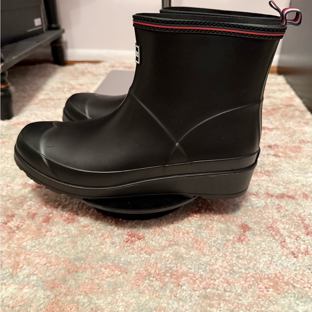 Tommy Hilfiger Black Rain Boots